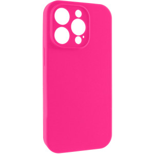 Чохол Silk Full Camera Protective (AA) NO LOGO для Apple iPhone 14 Pro (6.1") (Рожевий)
