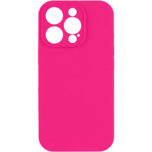 Чохол Silk Full Camera Protective (AA) NO LOGO для Apple iPhone 14 Pro (6.1") – Рожевий
