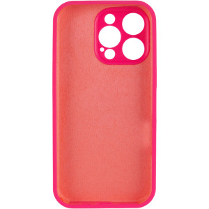 Чохол Silk Full Camera Protective (AA) NO LOGO для Apple iPhone 14 Pro (6.1") – Рожевий