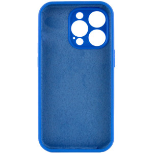 Чохол Silk Full Camera Protective (AA) NO LOGO для Apple iPhone 14 Pro (6.1") – Синій
