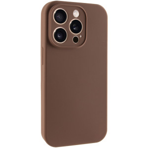 Чохол Silk Full Camera Protective (AA) NO LOGO для Apple iPhone 14 Pro (6.1") (Коричневий)