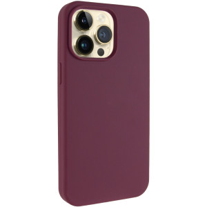 Чохол Silk Full Protective (AA) NO LOGO для Apple iPhone 14 Pro (6.1") – Бордовий
