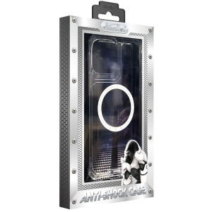 Чохол TPU Gorilla with Magnetic Fit для Apple iPhone 14 Pro (6.1") – Прозорий