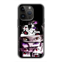 Чехлы Персонажи Аниме Наруто для iPhone 14 Pro (AlphaPrint) (Глаза Anime)