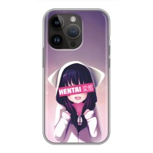 Чехлы Персонажи Аниме Наруто для iPhone 14 Pro (AlphaPrint) (Hentai chan)