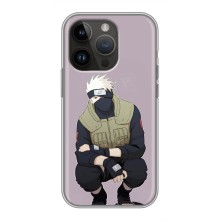 Чехлы Персонажи Аниме Наруто для iPhone 14 Pro (AlphaPrint) (Какаши)