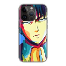 Чехлы Персонажи Аниме Наруто для iPhone 14 Pro (AlphaPrint) (Леви Аккерман)