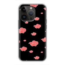 Чехлы Персонажи Аниме Наруто для iPhone 14 Pro (AlphaPrint) (Тучки Аниме)