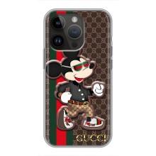 Чохли бренд ГУЧЧІ для iPhone 14 Pro (Маус Гуччи)