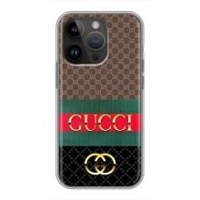Чохли бренд ГУЧЧІ для iPhone 14 Pro (Стиль GUCCI)