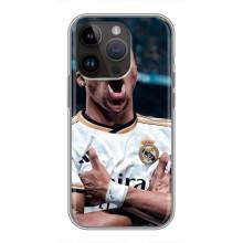 Чохол (TPU) з Футболістом на iPhone 14 Pro (Гол Мбаппе)