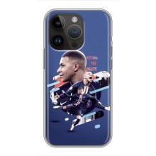 Чохол (TPU) з Футболістом на iPhone 14 Pro (Киліан)