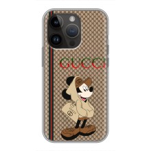 Чехлы ГУЧЧИ для Айфон 14 Про (AlphaPrint) (Mickey GUCCI)