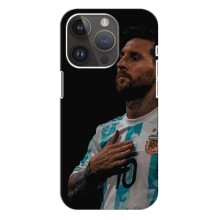 Чехлы Лео Месси Аргентина для iPhone 14 Pro (Месси Капитан)