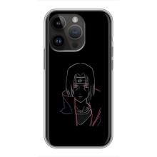 Чехлы на тему: Итачи Учиха для iPhone 14 Pro (AlphaPrint)