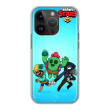 Чехлы Brawl Stars для iPhone 14 Pro (AlphaPrint)