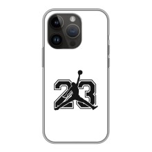 Чехлы для iPhone 14 Pro - с картинкой JORDAN (AlphaPrint) (Jordan 23)