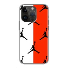 Чехлы для iPhone 14 Pro - с картинкой JORDAN (AlphaPrint) (Лого Джордан)