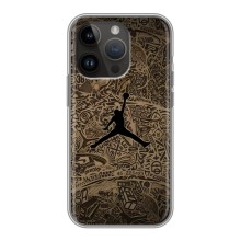 Чехлы для iPhone 14 Pro - с картинкой JORDAN (AlphaPrint) (Logo Jordan)