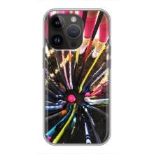 Чохли з прінтом Спортивна тематика для iPhone 14 Pro (Флорбол)