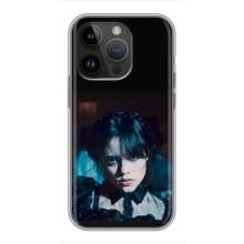 Чохол з картинкою Венсдей на iPhone 14 Pro (Танець Венсдей)