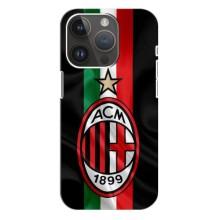 Чохоли з ТОР футбольними клубами на iPhone 14 Pro (ФК Мілан)