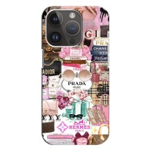 Чохол (Dior, Prada, YSL, Chanel) для iPhone 14 Pro – Брендb