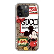 Чехол Disney Mouse iPhone 14 Pro (PREMIUMPrint) (Стильный Микки)