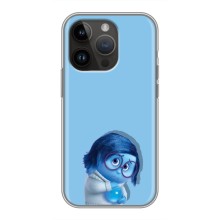 Чехол Головоломка для iPhone 14 Pro - (AlphaPrint) (Печаль)