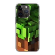 Чохол Майнкрафт на iPhone 14 Pro (AlphaPrint) Minecraft (текстура Майнкрафт)