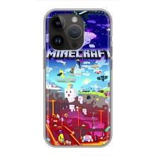 Чохол майнкрафт для iPhone 14 Pro (MINECRAFT)