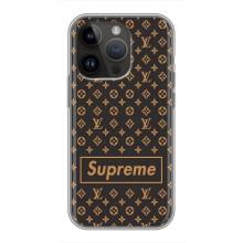 Чехол для iPhone 14 Pro с картинкой Supreme (AlphaPrint)