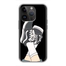 Чохол з Прикольним Принтом на iPhone 14 Pro (Кеди)