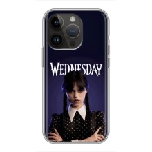 Силіконовий чохол з картинкою для iPhone 14 Pro (Wednesday)