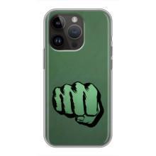 Чохол Супергерої Марвел на Айфон 14 Про (Халк)