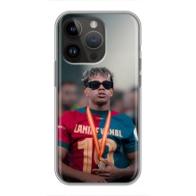 Чохол з футболістом Ламін Ямаль iPhone 14 Pro (Ямаль Барса)