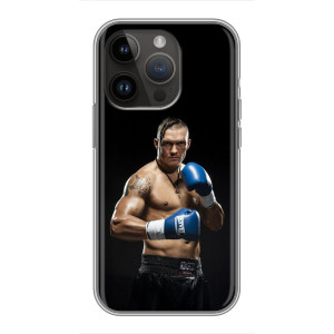 Чехол с картинкой Александр Усик для iPhone 14 Pro