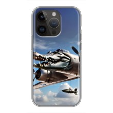 Чохол з мемом Тралалело тралала на iPhone 14 Pro (Бомбардіро крокоділо)