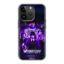 Чехол с дизайном Венздей 2 на iPhone 14 Pro (Уэнсдей 2)