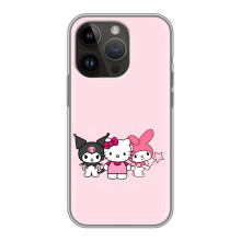 Чехол с персонажем Куроми на iPhone 14 Pro – Куроми Мелоди Китти