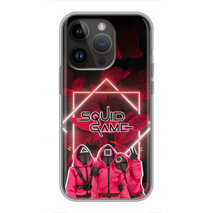 Чохол Гра в кальмара для iPhone 14 Pro