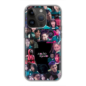 Чохол Гра в кальмара для iPhone 14 Pro