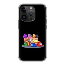 Чохол "Амонг Ас" для Айфон 14 Про (Команда)