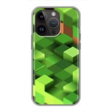 Чохли для iPhone 14 Pro (Персонажі МайнКрафт) (Текстура)