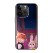 Силиконовый чехол с принтом Зоотрополіс для iPhone 14 Pro – Главные герои