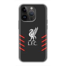 Силіконові Чохли з принтом Футбол на iPhone 14 Pro (Емблема Liverpool)