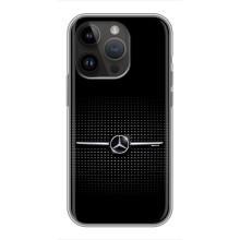 Силіконовий бампер з картинкою машини на iPhone 14 Pro (Mercedes)