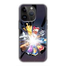 Силіконовий Чохол (атрибутика Клеш Роял) для iPhone 14 Pro (Клани)