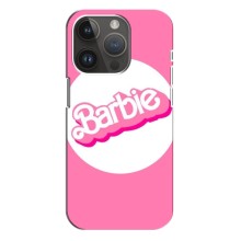 Силиконовый Чехол Барби Фильм на iPhone 14 Pro (Лого Барби)