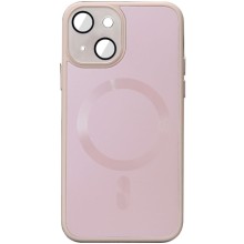 Чохол TPU+Glass Sapphire Midnight with MagSafe для Apple iPhone 14 (6.1") – Рожевий